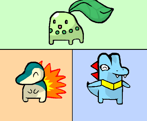 Gabarito dos tipos de Pokémon - Desenho de hugolaco - Gartic