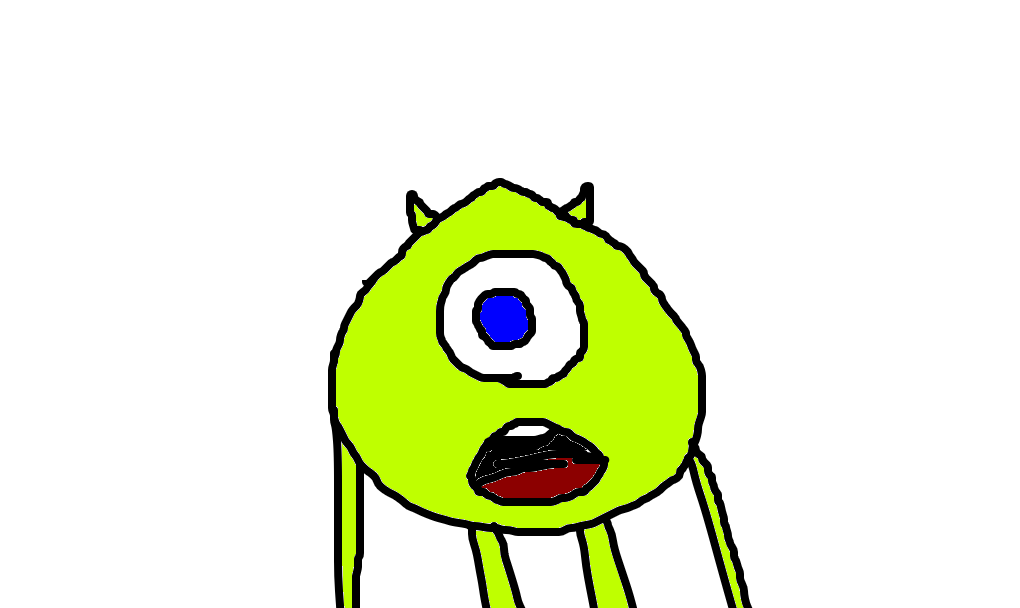 Monstros S.A - Boo - Desenho de je_s2 - Gartic
