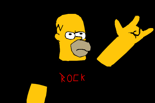 Homer - Rock