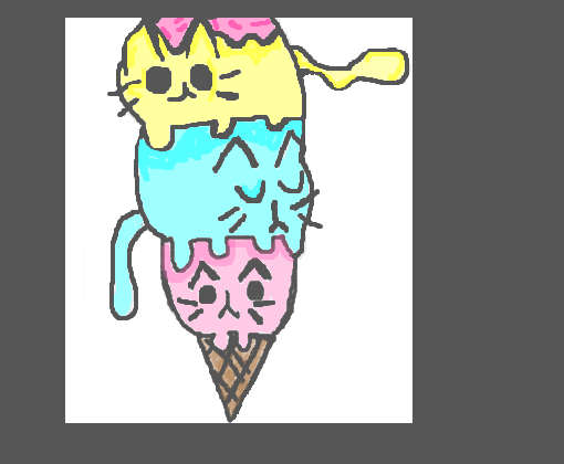 sorvete de gato kkk :3