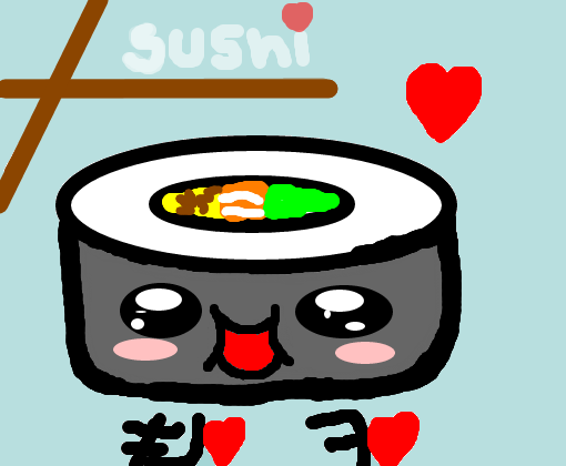 sushi kawaii :3