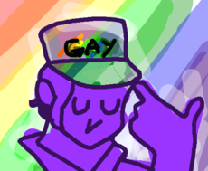 Purple gay