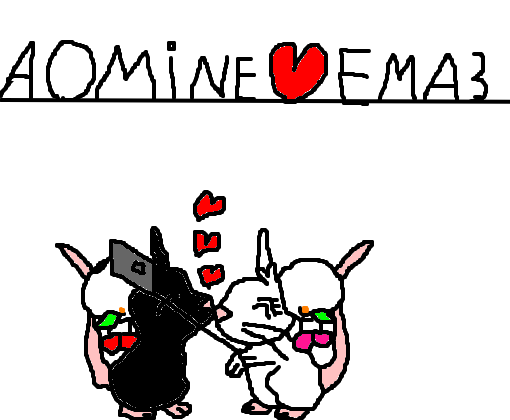 Aomine e Ema3 <3