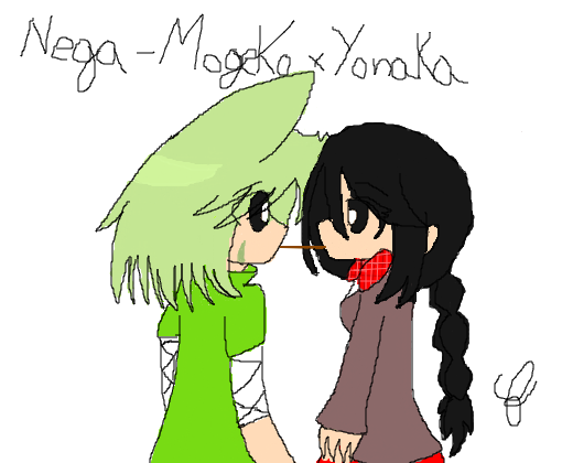 Nega-Mogeko x Yonaka Kurai