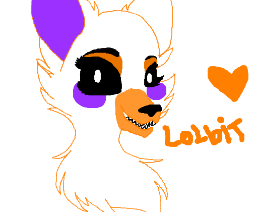 FNAF SL (funtime lolbit/fun. lolbit) - Desenho de shadow_angelo77 - Gartic