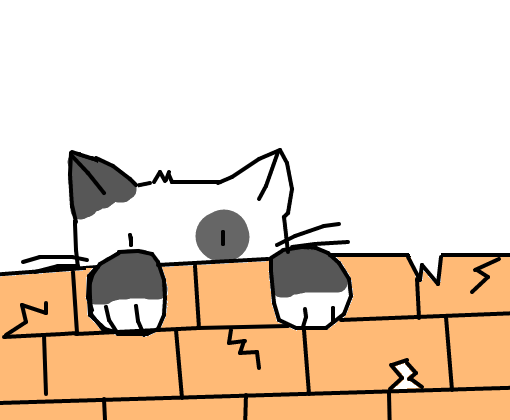 DESCRIÇÃO (e gatinho no muro)