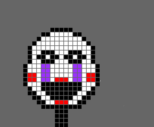 the puppet pixel art