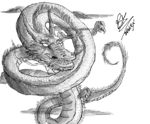 Dragão de fogo - Desenho de davigamerxp - Gartic