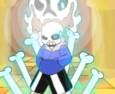 sans judgment hall (genocide route)