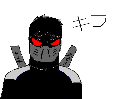 ninja branco (era preto) - Desenho de jonedsames - Gartic