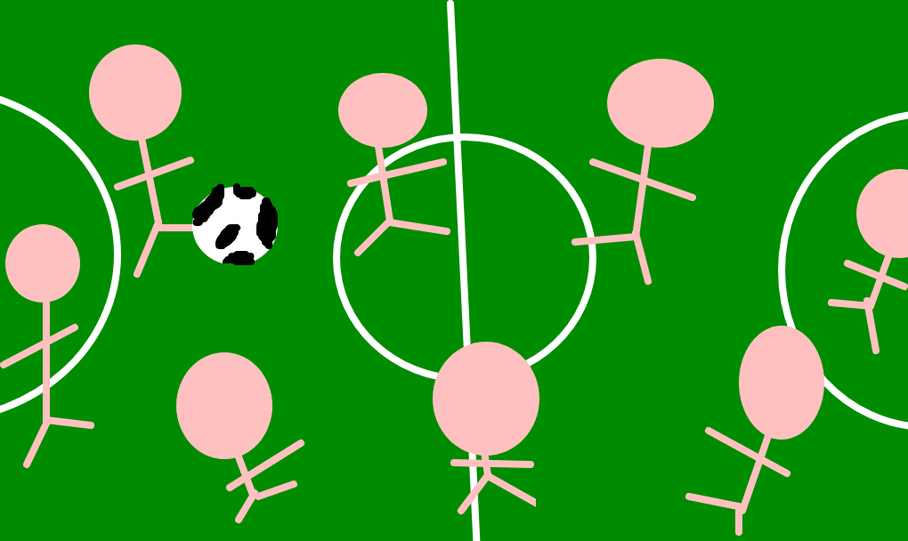 Jogando Futebol - Desenho de endomamoru - Gartic