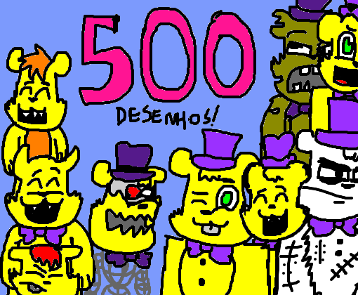 ESPECIAL 500 DESENHOS!