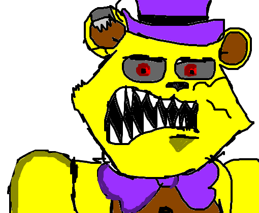 Nightmare Fredbear - Desenho de pegasucosmicc - Gartic