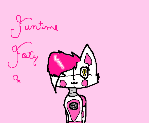 Desenho p/ funtime foxy girl