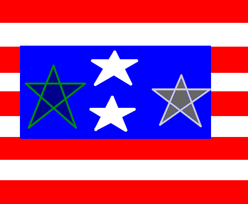 bandeira alternativa dos EUA