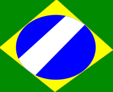 bandeira do brasil deformada