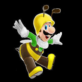 Luigi abelha pra PrincessRosalina