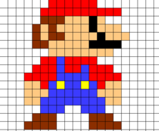 Mario Bros Pixel