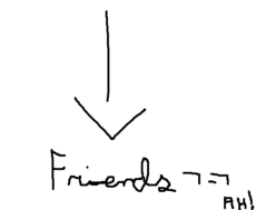 friends AH! p---p cu
