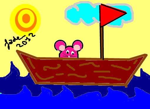 \'Rato navegando\'