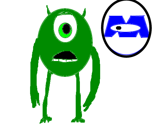 Monstros S.A - Boo - Desenho de je_s2 - Gartic