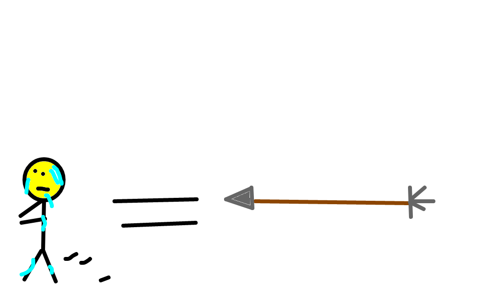 flecha de lentidão
