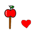 maçã do amor 