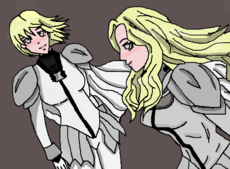 CLARE AND TERESA - CLAYMORE