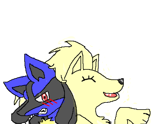 lucario and ninetales