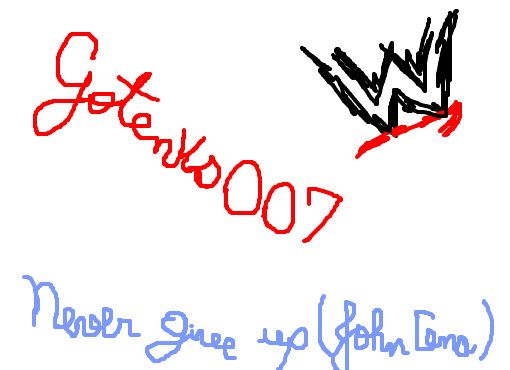 Gotenks007 - assinatura - WWE John Cena