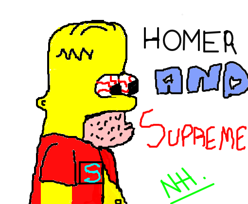 Homer Simpson e supreme