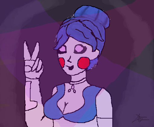 Ballora Da Paz~ Desenho De Park Jimin Gartic