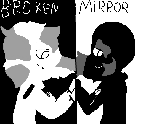 broken mirror... 