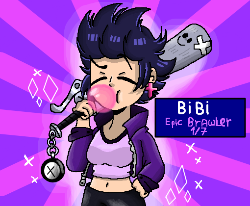 Bibi Desenho De Qbibip Gartic - imagens e desenhos de desenhar do brawl stars bibi