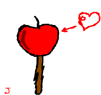 maçã do amor