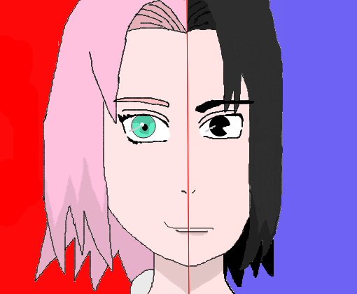 naruto sasuke and sakura=] - Desenho de nathhaliarj - Gartic