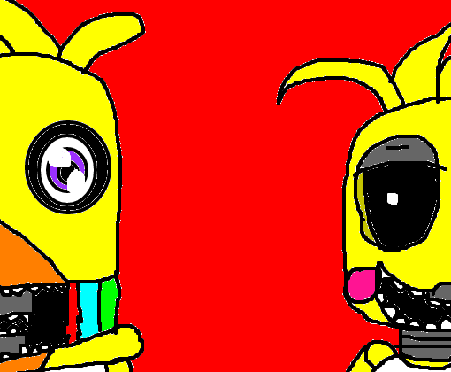 old chica and toy chica