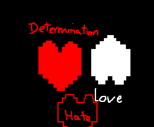 Determination, Love and Hate