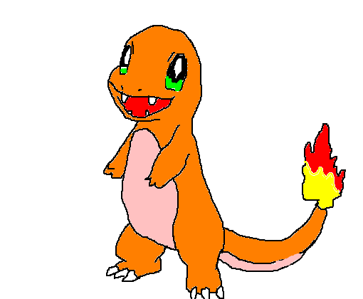 Como desenhar o CHARMANDER [Pokémon]