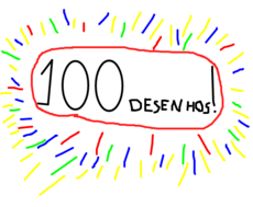 100 desenhos!!!