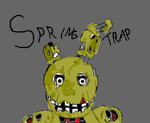 Springtrap (terminei finalmente \\o/)
