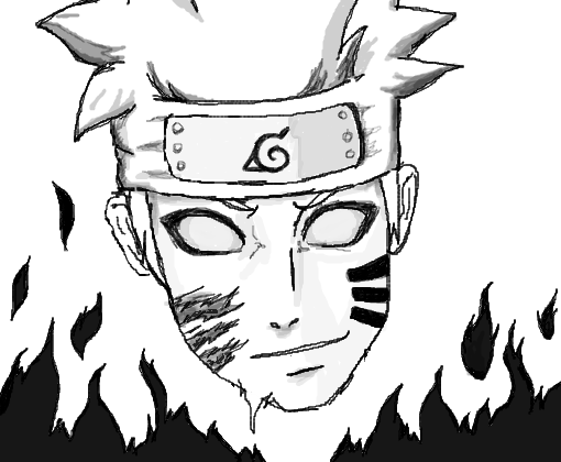 Naruto Uzumaki (Garoto) - Desenho de _yukimaru_ - Gartic