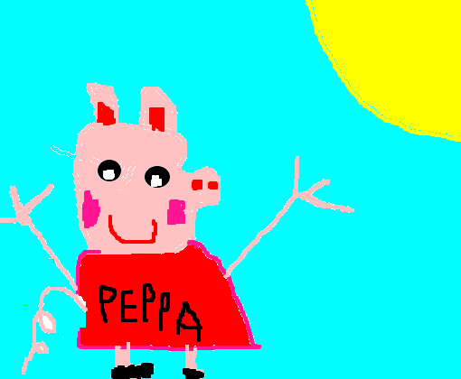 Animezando: Peppa Pig - Desenho de hashtagx - Gartic