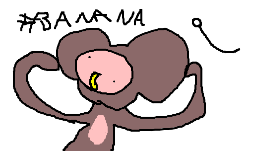 macaco BANANAL