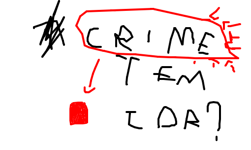 a cor de um crime
