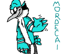 Mordecai versão agente_Gartic