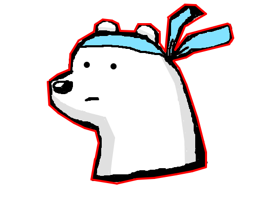 Urso polar karatê (ursos sem curso)