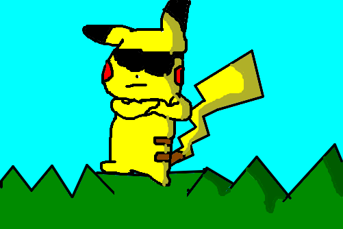 Pikachu - Desenho de alho_e_olho_man - Gartic