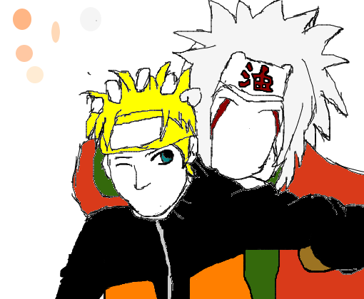 Naruto e Jiraya