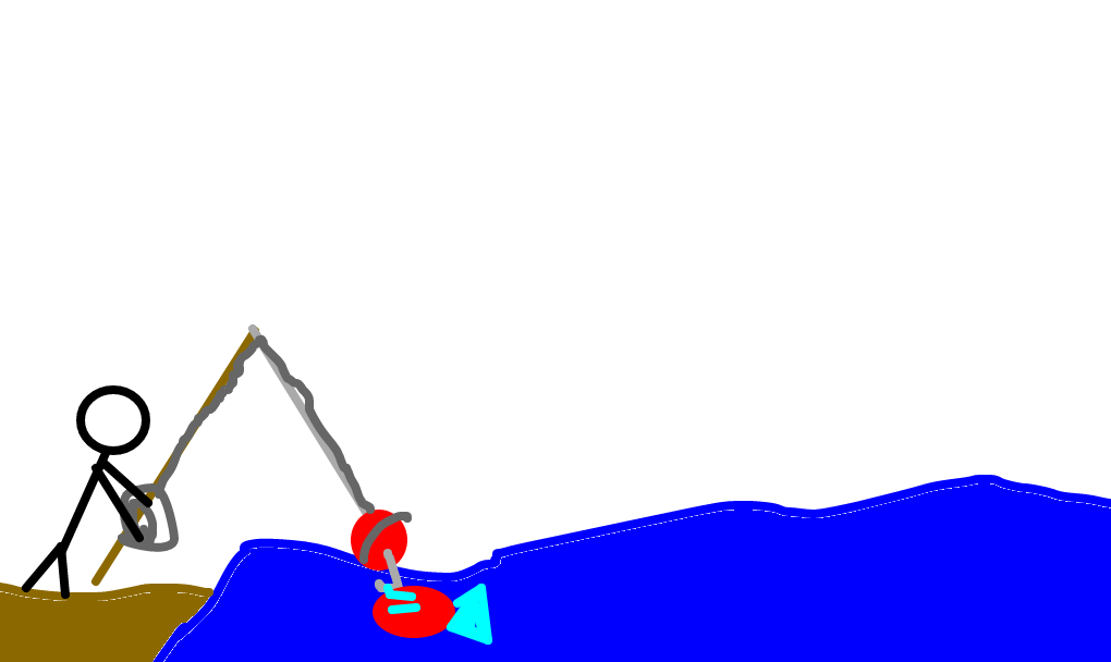vara de pesca